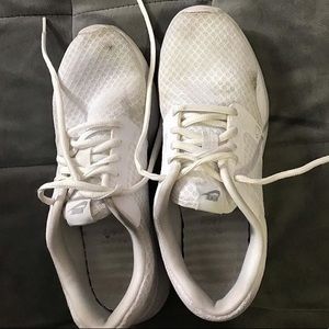 Nike white gym shoes